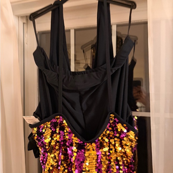 Revolution Pink and Gold Sequin Dress - Picture 8 of 11